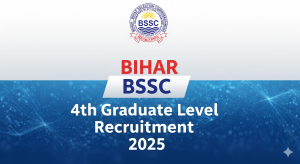Bihar BSSC 4th Graduate Level Recruitment 2025 announcement with details on eligibility and application process.
