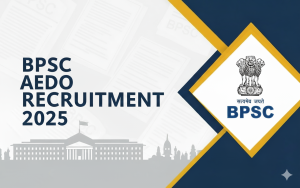 Image of the BPSC AEDO recruitment announcement for 2025, featuring details about the application process and eligibility.